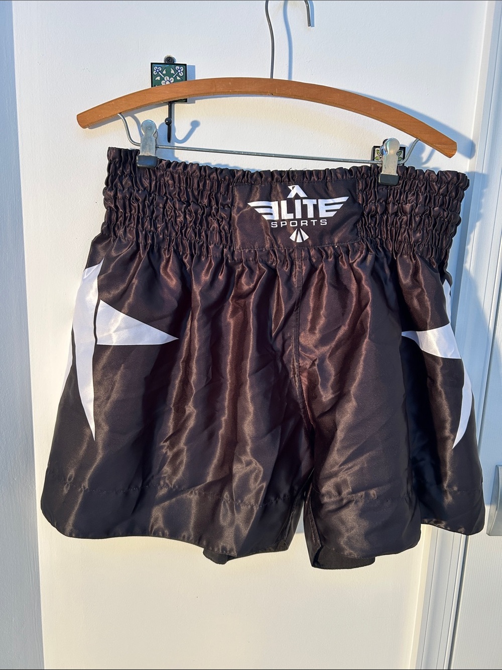 Elite Sports Men 's Black Athletic Shorts